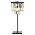 Kensington Townhouse Iron & Crystal Table Lamp