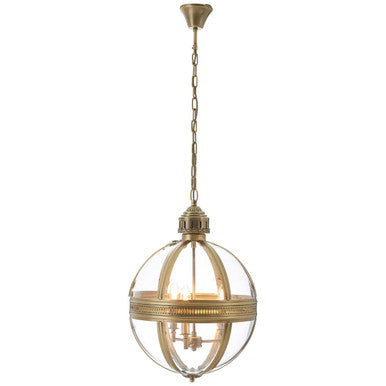 Hampstead Brass Pendant Light