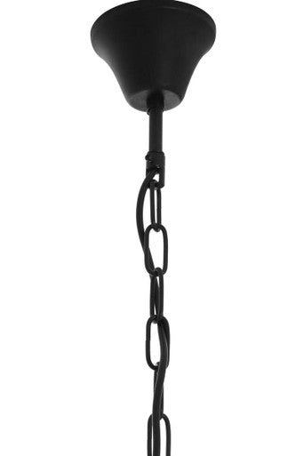 Hampstead Black Small Pendant Light With Hints Of Gold