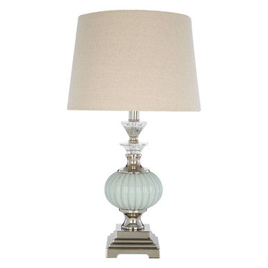 Ulyana Iron Silver Table Lamp