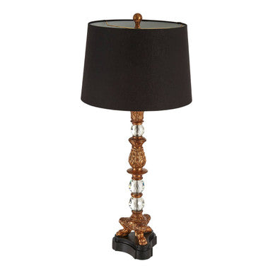 Pavo Black Table Lamp