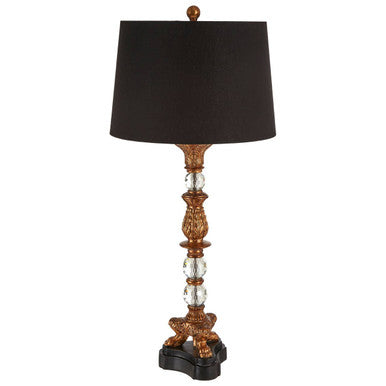 Pavo Black Table Lamp