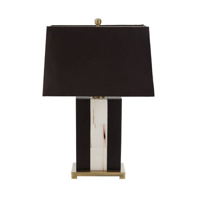 Hoxton Fabric Black Contemporary Table Lamp