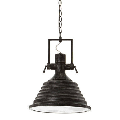 Lexington Black & Silver Pendant Light