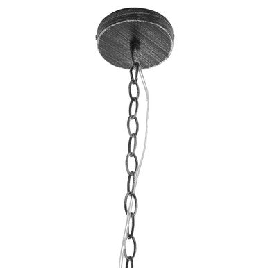 Lexington Black & Silver Pendant Light