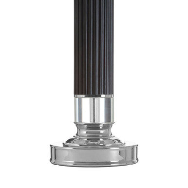 Ulrika Linen Grey Contemporary Table Lamp