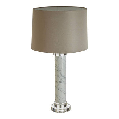 Ursina Marble White Modern Table Lamp