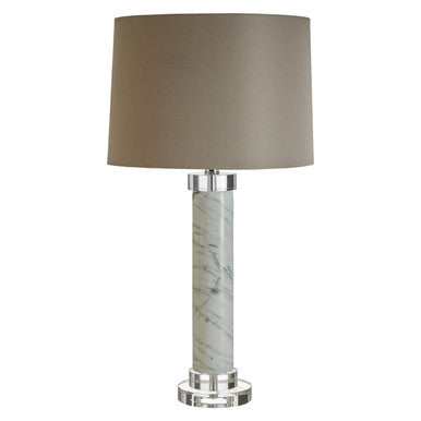 Ursina Marble White Modern Table Lamp