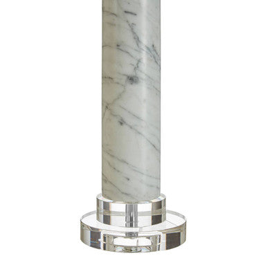 Ursina Marble White Modern Table Lamp