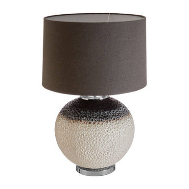 Uli Ceramic White Contemporary Table Lamp