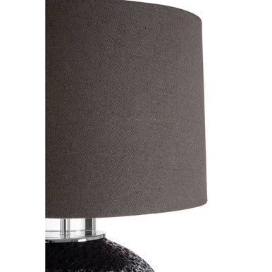 Uli Ceramic White Contemporary Table Lamp