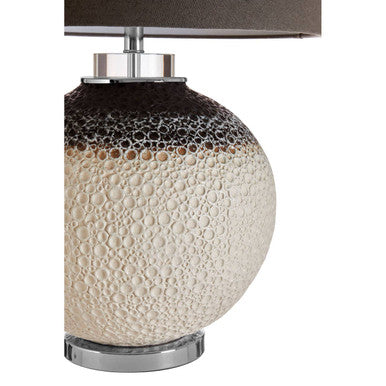 Uli Ceramic White Contemporary Table Lamp