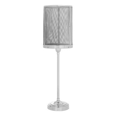 Myles Silver Industrial Table Lamp