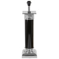 Camron Black & Silver Table Lamp