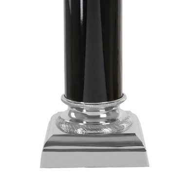 Camron Black & Silver Table Lamp