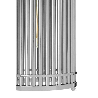 Calvin Steel Black Contemporary Pendant Light