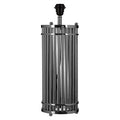 Calvin Silver Cylindrical Table Lamp