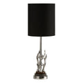 Antler Table Lamp With Marble Base