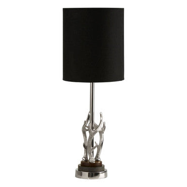 Antler Table Lamp With Marble Base
