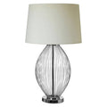 Lucent Steel Antique Brass Contemporary Table Lamp