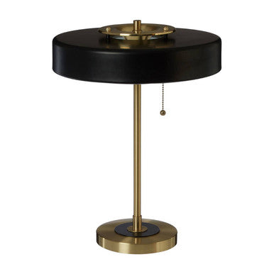 Rogano Black & Gold Table Lamp