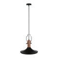 Argo Large Pendant Light In Black & Copper