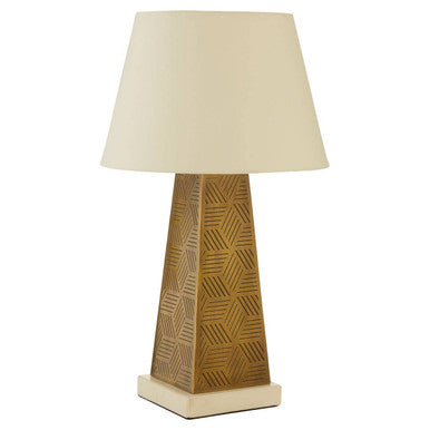 Berkley Marble White Contemporary Table Lamp