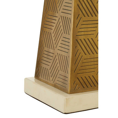 Berkley Marble White Contemporary Table Lamp