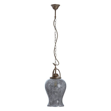 Terina Antique Silver Pendant Light
