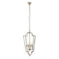 Venice Tapered Steel Chrome Contemporary Chandelier