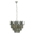 Lustra Small Nickel Painted Chandelier