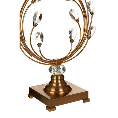 Zahra Linen White Table Lamp