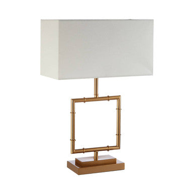 Zofie Linen White Table Lamp