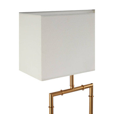 Zofie Linen White Table Lamp