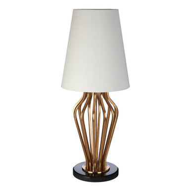 Zada Gold & Black Angular Table Lamp