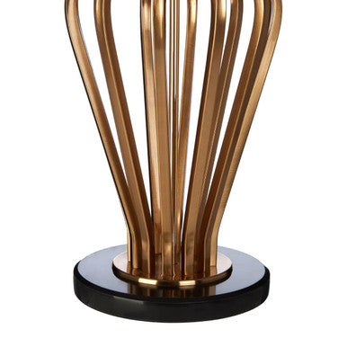 Zada Gold & Black Angular Table Lamp