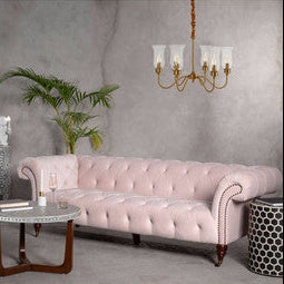 Zissi Glass Gold Modern Ceiling Light