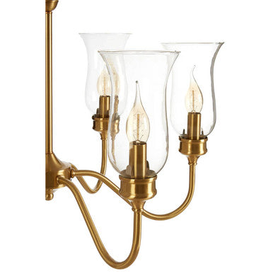 Zissi Glass Gold Modern Ceiling Light