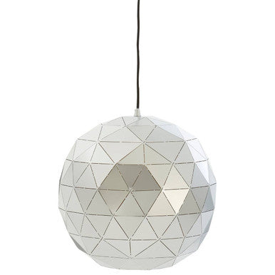 Mateo Small Silver Pendant Light