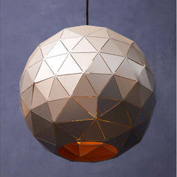 Mateo Small Silver Pendant Light