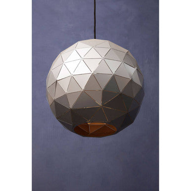Mateo Small Silver Pendant Light