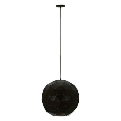 Mateo Medium Black & Copper Pendant Light