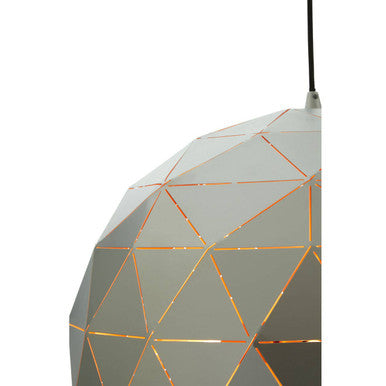 Mateo Medium Silver Pendant Light