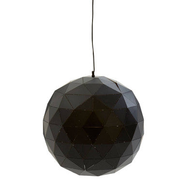 Mateo Large Black & Copper Pendant Light