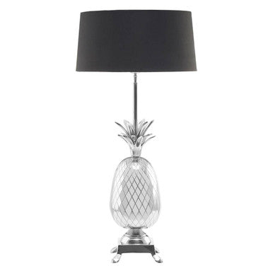 Boho Nickel Pineapple Table Lamp