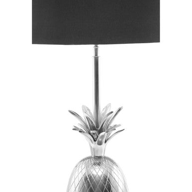 Boho Nickel Pineapple Table Lamp