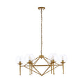 Abira 6 Bulb Geo Pendant Light