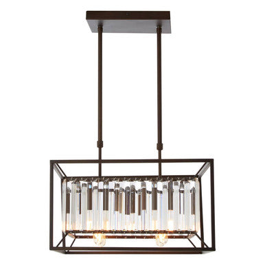 Akiko 4 Bulb Matte Black Ceiling Light