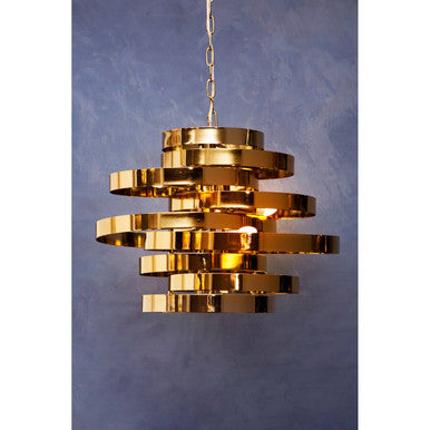 Alana 4 Bulb Gold Pendant Light