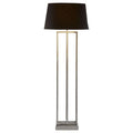 Skye Nickel Rectangular Floor Lamp